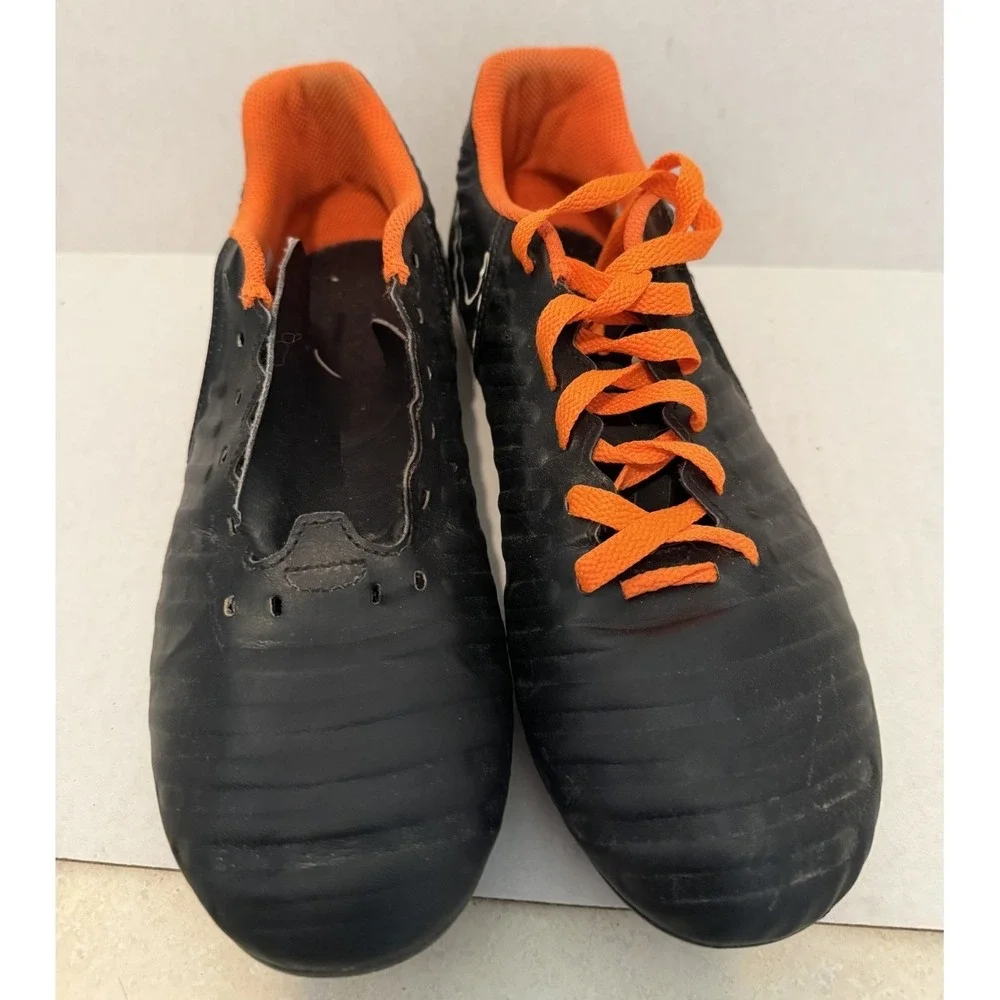 Nike Tiempo Legend Men's 8 Youth Black Running Soccer Cleats‎ Shoes AH7251-080